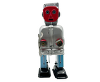 Zoomer Red Face Robot - Collectable Tin Toy