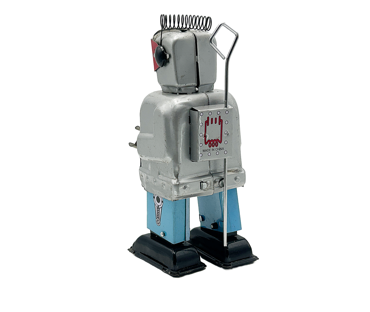 Zoomer Red Face Robot - Collectable Tin Toy